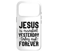 Jesus is essential Christian men and women thankful grateful Case for iPhone 17 Pro