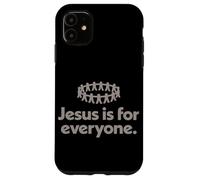 Jesus Is For Everyone Christian Faith Religion Worship Cross Case for iPhone 11