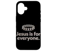 Jesus Is For Everyone Christian Faith Religion Worship Cross Case for iPhone 16