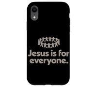 Jesus Is For Everyone Christian Faith Religion Worship Cross Case for iPhone XR