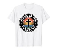 Jesus is for Everyone Value Graphic T-Shirt, Men, White, L