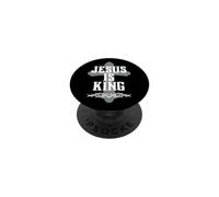 Jesus is King Bible Verse John 14:6 Christian God Religious PopSockets Adhesive PopGrip