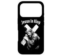 Jesus Is King Christian Faith Cross Catholic Case for iPhone 17 Pro