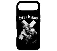 Jesus Is King Christian Faith Cross Catholic Case for iPhone Air