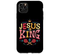 Jesus is King Christian Religious God Faith Bible Verse Case for iPhone 11 Pro Max