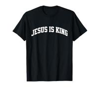 Jesus is King Christianity Scripture Inspirational Faith T-Shirt