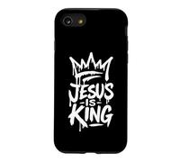 Jesus is King | Crown Design Inspired by Faith Case for iPhone SE (2020) / 7/8