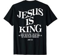Jesus is King Jesus John 14:6 Costume Christian Kids Womens Mens T Shirt