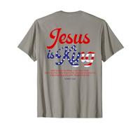 Jesus Is King John 14:6 Costume Jesus Christian (On Back) T-Shirt