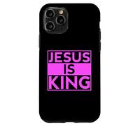 Jesus Is King Revelation 17:14 Scripture God Bible Prayer Case for iPhone 11 Pro