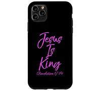 Jesus Is King Revelation 17:14 Scripture God Bible Prayer Case for iPhone 11 Pro Max