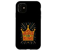 Jesus Is King Revelation 19:16 Christian Bible Verse Case for iPhone 11