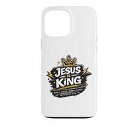 Jesus Is King Revelation 19:16 Christian Faith Crowned Case for iPhone 13 Pro Max