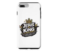 Jesus Is King Revelation 19:16 Christian Faith Crowned Case for iPhone 7 Plus/8 Plus