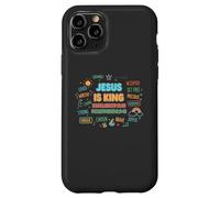 Jesus Is King Revelation 19:16 - Philippians 2:9-11 Bible Case for iPhone 11 Pro