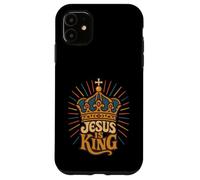 Jesus Is King Royal Crown Revelation 19:16 Christian Case for iPhone 11