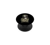 "Jesus Is King", Vintage Grunge Jesus Christ PopSockets Adhesive PopGrip