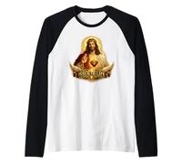 Jesus is Life - Christian Jesus Raglan Baseball Tee