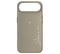 Jesus is Love Catholic Christian cross quote Case for iPhone Air