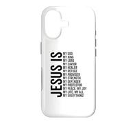 Jesus Is My All My Everything My God Lord Savior Healer Case for iPhone 17