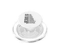 Jesus Is My All My Everything My God Lord Savior Healer PopSockets PopGrip for MagSafe