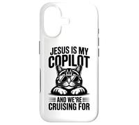 Jesus Is My Copilot And We're Cruising For Cats Funny Bible Case for iPhone 17