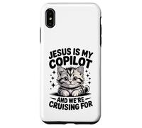 Jesus Is My Copilot We're Cruising for Cats Biblical Case for iPhone XS Max