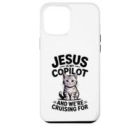 Jesus Is My Copilot We're Cruising For Cats Funny Biblical Case for iPhone 12 Pro Max