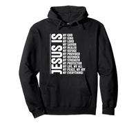 Jesus Is My Everything Christian Inspirational Faith Pullover Hoodie