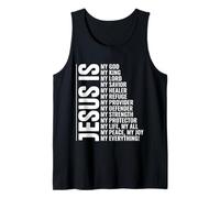 Jesus is My Everything Christian Inspirational Faith Tank Top