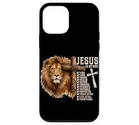 Jesus Is My God Lion of Judah Christian Bible Verse Religion Case for iPhone 12 mini
