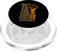 Jesus Is My God, My King, My Lord, My Savior, My Refuge PopSockets PopGrip for MagSafe