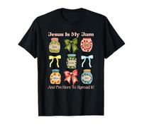 Jesus is My Jam and Im Here to Spread Christian Bible Verse T-Shirt