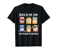 Jesus Is My Jam And Im Here To Spread Christian Bible Verse T-Shirt