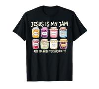 Jesus Is My Jam And Im Here To Spread Christian Bible Verse T-Shirt