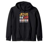 Jesus Is My Jam And Im Here To Spread Christian Bible Verse Zip Hoodie