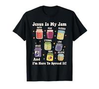 Jesus is My Jam and I'm Here to Spread It Christian Bible T-Shirt