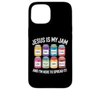 Jesus Is My Jam and I'm Here To Spread It Christian Case for iPhone 15