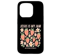 Jesus Is My Jam And I'm Here To Spread It Christian Case for iPhone 15 Pro