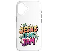 Jesus Is My Jam And I'm Here To Spread It Christian Case for iPhone 16