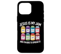 Jesus Is My Jam and I'm Here To Spread It Christian Case for iPhone 16 Pro Max