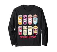 Jesus is My Jam and I'm Here to Spread It Christian Long Sleeve T-Shirt