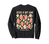 Jesus Is My Jam And I'm Here To Spread It Christian Sweatshirt