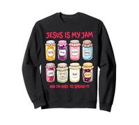 Jesus Is My Jam And I'm Here To Spread It Christian Sweatshirt