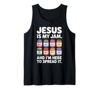 Jesus is My Jam and I'm Here to Spread It - Christian Tank Top