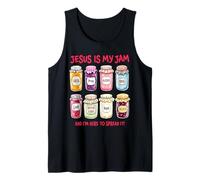 Jesus is My Jam and I'm Here to Spread It Christian Tank Top