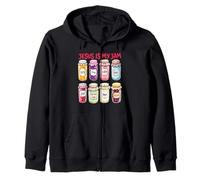 Jesus Is My Jam And I'm Here To Spread It Christian Zip Hoodie