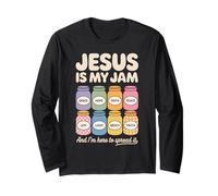 Jesus is My Jam and I'm Here to Spread It - Faith Hope Long Sleeve T-Shirt