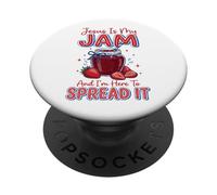 Jesus Is My Jam And I'm Here To Spread It PopSockets Adhesive PopGrip