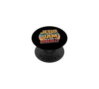 Jesus Is My Jam And I'm Here To Spread It PopSockets Adhesive PopGrip